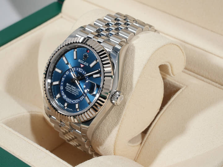 ロレックス スカイドゥエラー Ref.336934 ステンレススチール/ホワイトゴールド ブルー文字盤 ジュビリーブレスレット