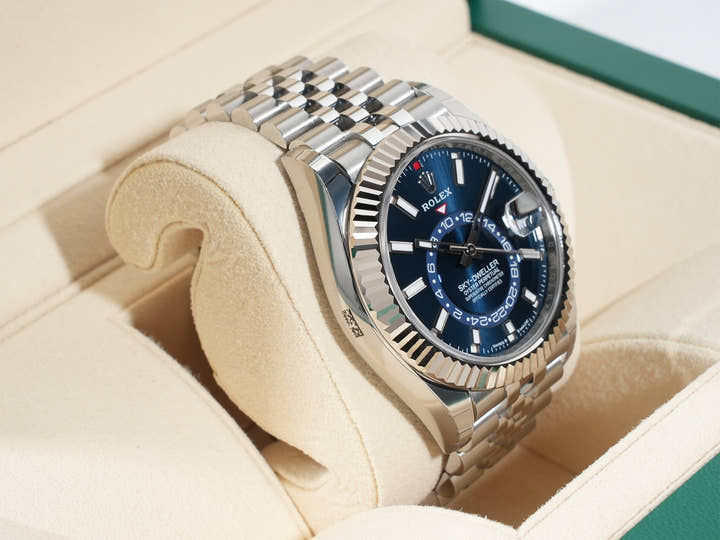 ロレックス スカイドゥエラー Ref.336934 ステンレススチール/ホワイトゴールド ブルー文字盤 ジュビリーブレスレット