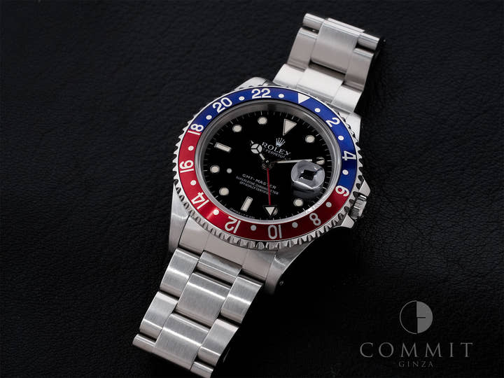 ロレックス GMTマスター Ref.16700 ステンレススチール ブラック文字盤 オイスターブレスレット