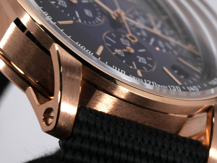 オーデマピゲ CODE 11.59 バイ オーデマ ピゲ クロノグラフ Ref.26393OR.OO.A002KB.03 ピンクゴールド ブルー文字盤