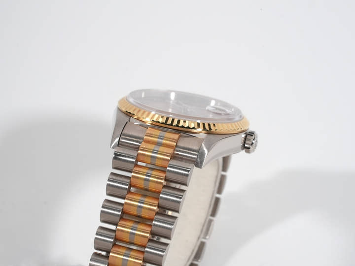 ロレックス デイデイト トリドール Ref.18239BIC ホワイトゴールド/ローズゴールド/イエローゴールド ハバナ ローマン文字盤