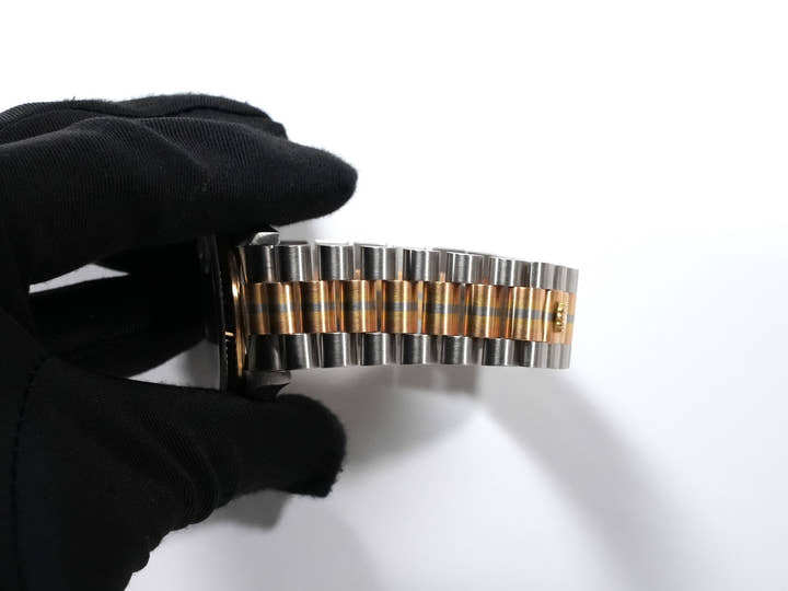 ロレックス デイデイト トリドール Ref.18239BIC ホワイトゴールド/ローズゴールド/イエローゴールド ハバナ ローマン文字盤