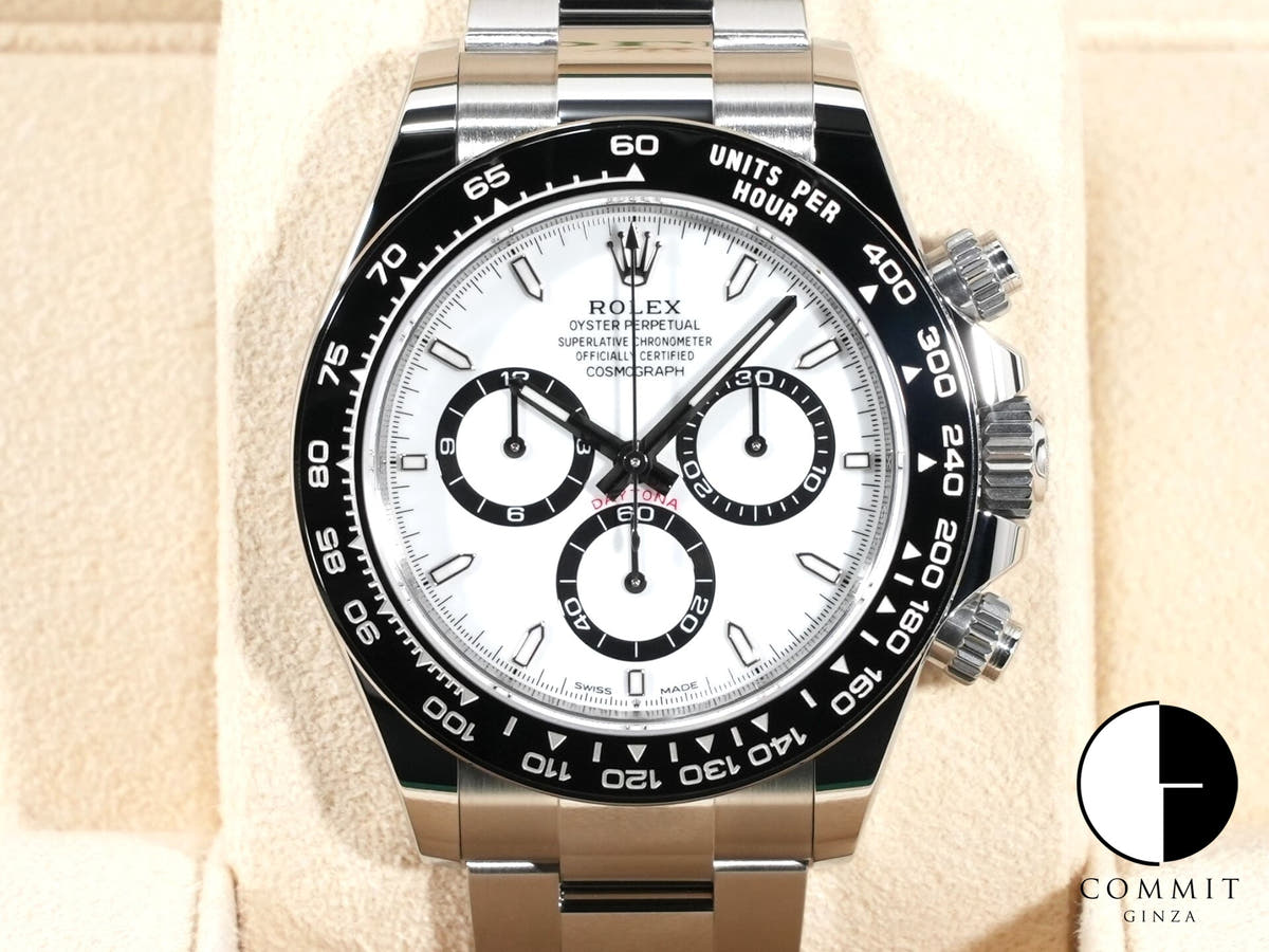 ロレックス デイトナ Ref.126500LN ステンレススチール ホワイト文字盤