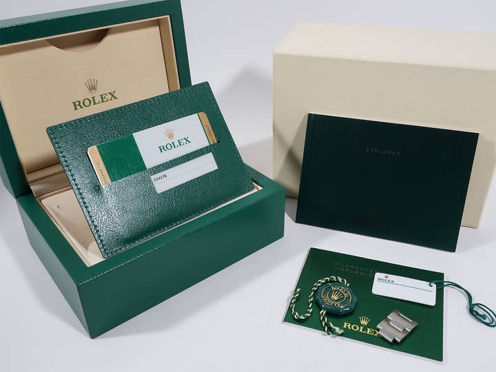 Rolex Explorer I Ref.214270 Black Dial Good Condition 7i7ft4q4