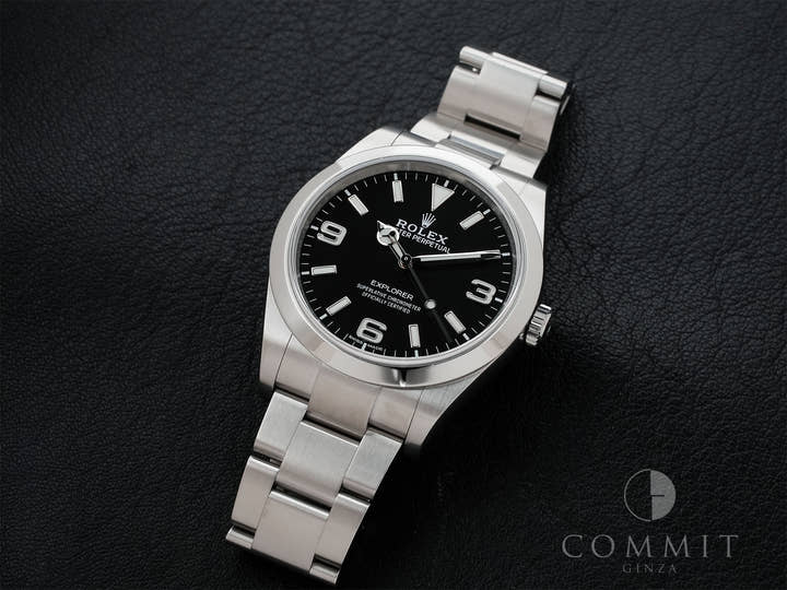 Rolex Explorer I Ref.214270 Black Dial Good Condition 7i7ft4q4