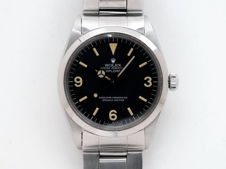 ロレックス エクスプローラーI Ref.1016 ステンレススチール ブラック文字盤