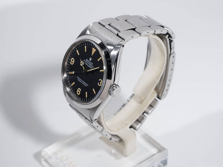 ロレックス エクスプローラーI Ref.1016 ステンレススチール ブラック文字盤