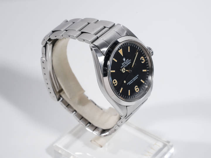 ロレックス エクスプローラーI Ref.1016 ステンレススチール ブラック文字盤