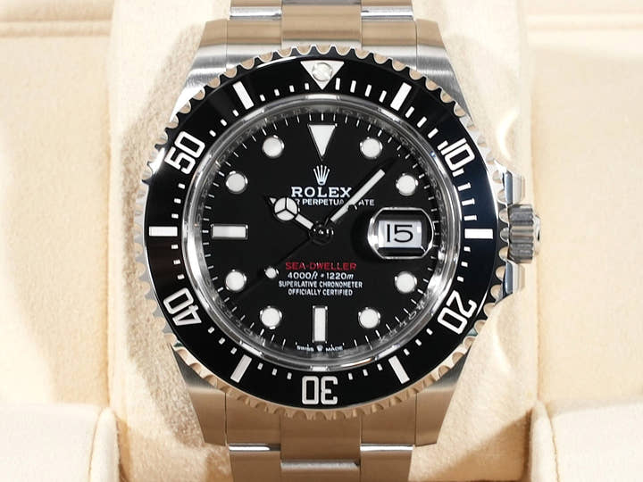ロレックス シードゥエラー Ref.126600 ステンレススチール ブラック文字盤