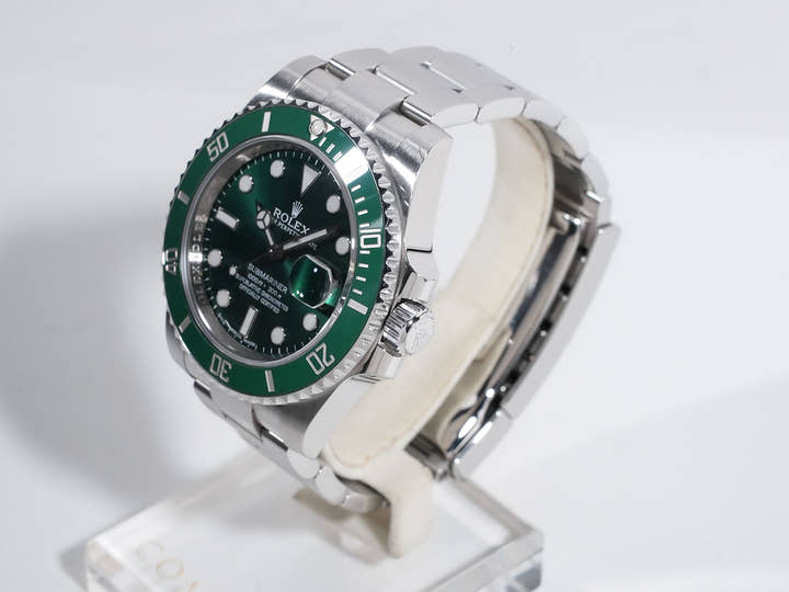 ロレックス サブマリーナー デイト Ref.116610LV ステンレススチール グリーン文字盤