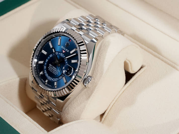 ロレックス スカイドゥエラー Ref.336934 ステンレススチール/ホワイトゴールド ブルー文字盤 ジュビリーブレスレット