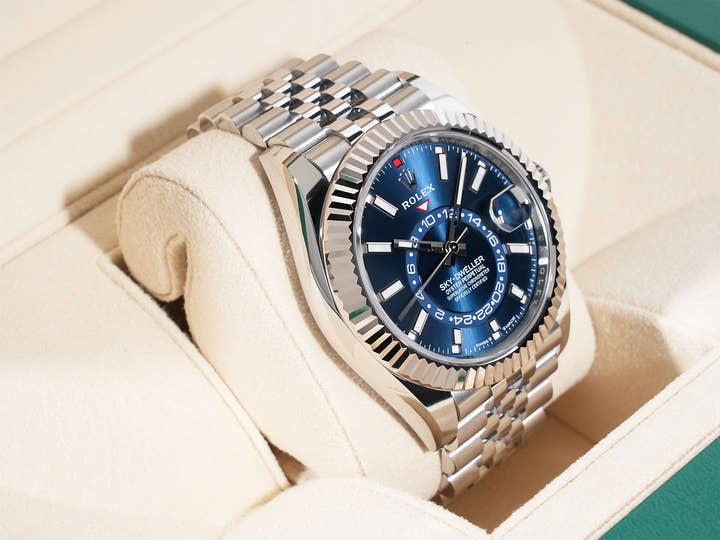 ロレックス スカイドゥエラー Ref.336934 ステンレススチール/ホワイトゴールド ブルー文字盤 ジュビリーブレスレット