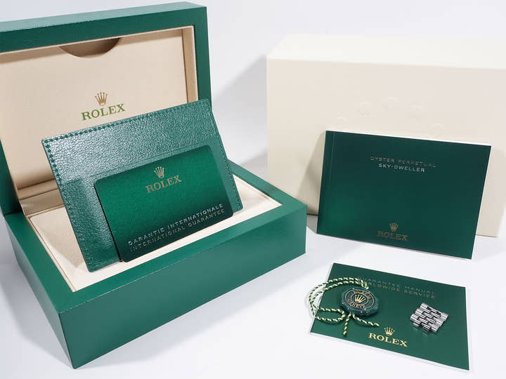 ロレックス スカイドゥエラー Ref.336934 ステンレススチール/ホワイトゴールド ブルー文字盤 ジュビリーブレスレット