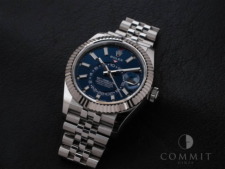 ロレックス スカイドゥエラー Ref.336934 ステンレススチール/ホワイトゴールド ブルー文字盤 ジュビリーブレスレット