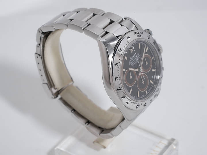 ロレックス デイトナ エルプリメロ Ref.16520 ステンレススチール ブラック文字盤