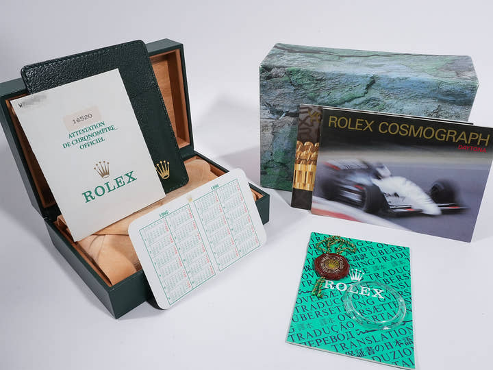 ロレックス デイトナ エルプリメロ Ref.16520 ステンレススチール ブラック文字盤