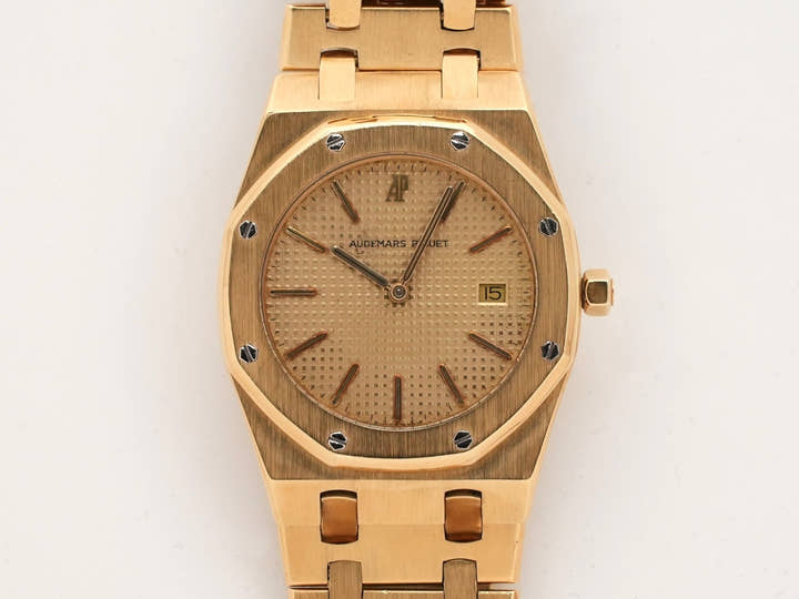 オーデマピゲ ロイヤルオーク クォーツ Ref.56175BA.OO.0789BA.02 イエローゴールド シャンパン文字盤