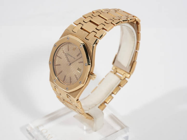 オーデマピゲ ロイヤルオーク クォーツ Ref.56175BA.OO.0789BA.02 イエローゴールド シャンパン文字盤