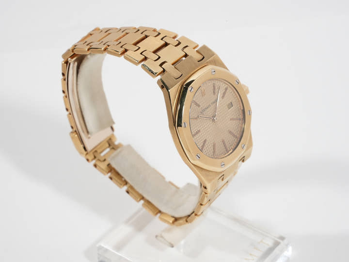 オーデマピゲ ロイヤルオーク クォーツ Ref.56175BA.OO.0789BA.02 イエローゴールド シャンパン文字盤