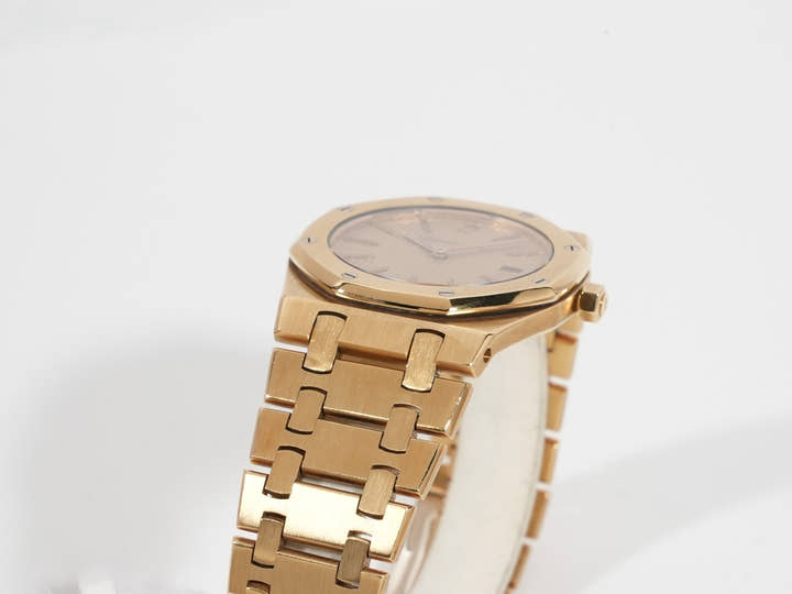 オーデマピゲ ロイヤルオーク クォーツ Ref.56175BA.OO.0789BA.02 イエローゴールド シャンパン文字盤