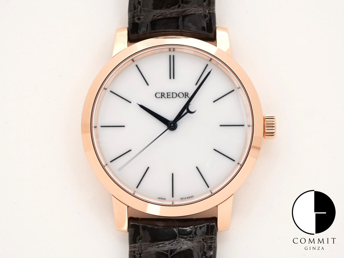 セイコー クレドール 叡智II Ref.GBLT998 ホワイト(磁器)文字盤 未使用 bpud3xzf