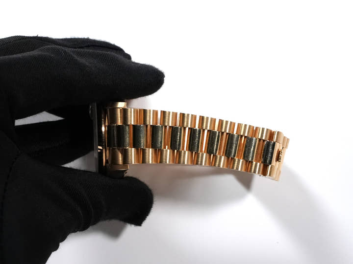 Rolex Day-Date 36 Ref. 18038 Yellow Gold with Barleycorn Dial