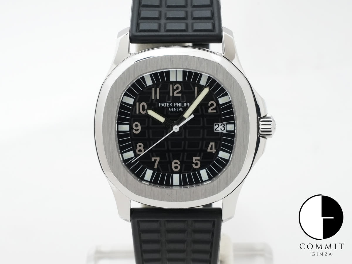 パテックフィリップ アクアノート Ref.5064A-001 ステンレススチール ブラック文字盤