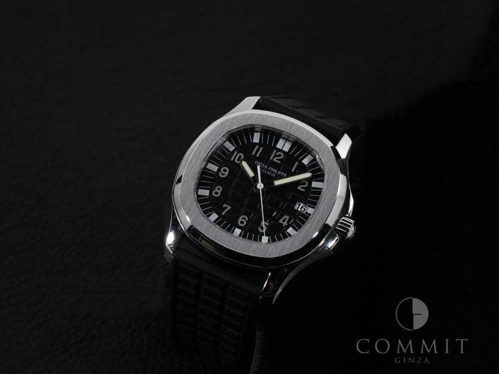 パテックフィリップ アクアノート Ref.5064A-001 ステンレススチール ブラック文字盤