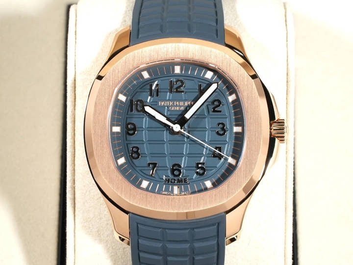 パテックフィリップ アクアノート トラベルタイム Ref.5269R-001 ローズゴールド ブルーグレー文字盤