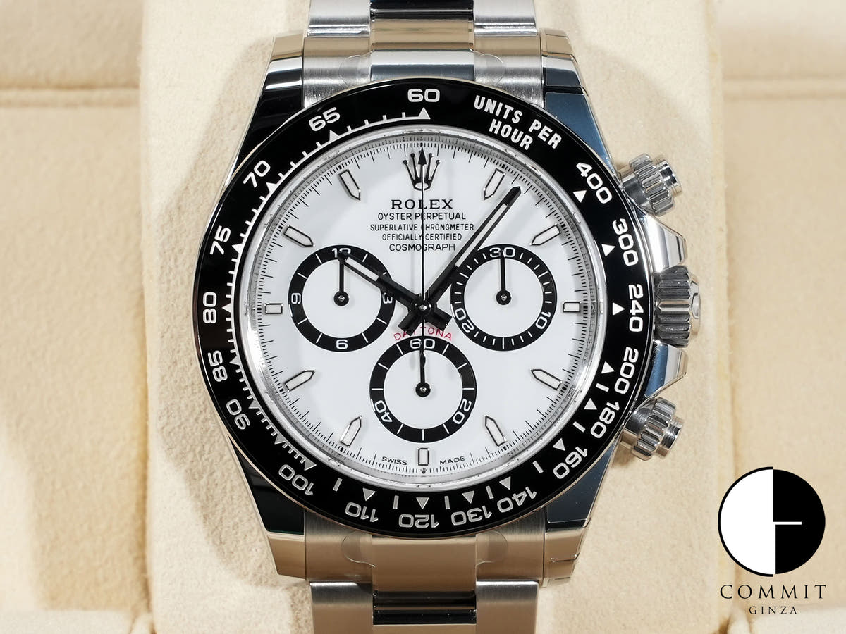 ロレックス デイトナ Ref.126500LN ステンレススチール ホワイト文字盤