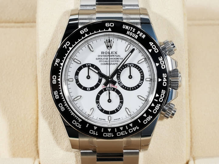 ロレックス デイトナ Ref.126500LN ステンレススチール ホワイト文字盤