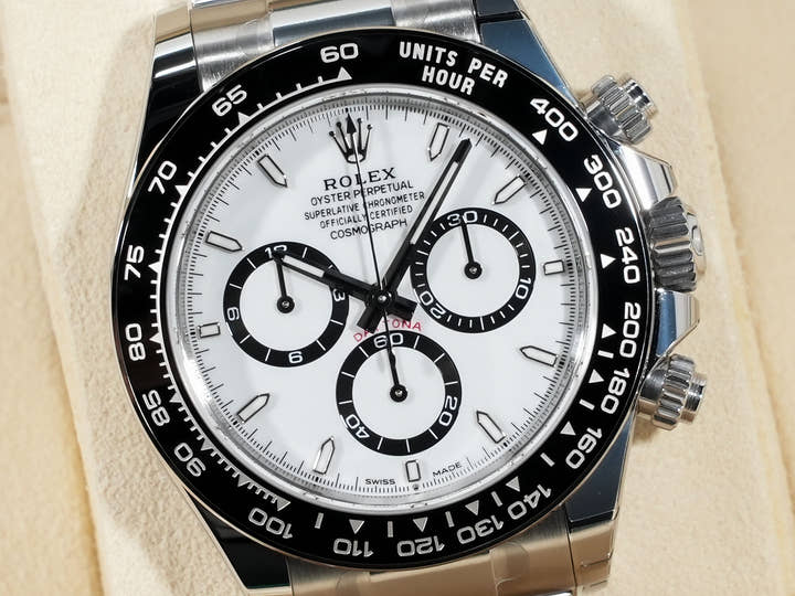 ロレックス デイトナ Ref.126500LN ステンレススチール ホワイト文字盤