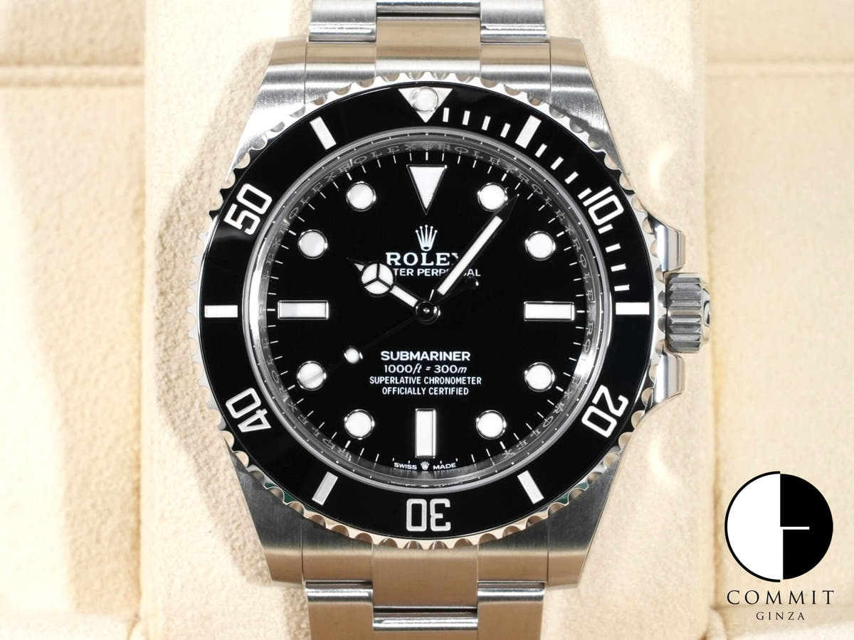 Rolex Submariner No-Date Ref. 124060 Stainless Steel Black Dial