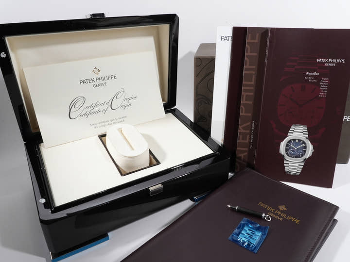 Patek Philippe Nautilus Petite Complication Ref. 5712/1A-001 Stainless Steel Blue Dial