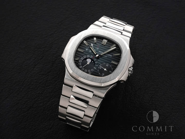 Patek Philippe Nautilus Petite Complication Ref. 5712/1A-001 Stainless Steel Blue Dial