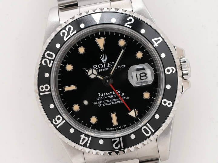 ロレックス GMTマスター Ref.16700 ステンレススチール ブラック文字盤 オイスターブレスレット