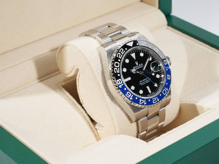 Rolex GMT-Master II Ref. 126710BLNR Stainless Steel Black Dial Oyster Bracelet