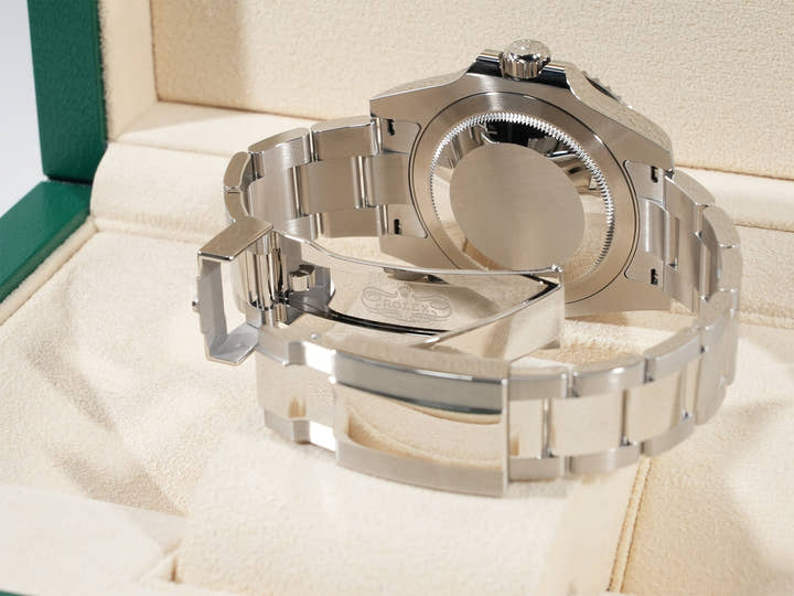 Rolex GMT-Master II Ref. 126710BLNR Stainless Steel Black Dial Oyster Bracelet