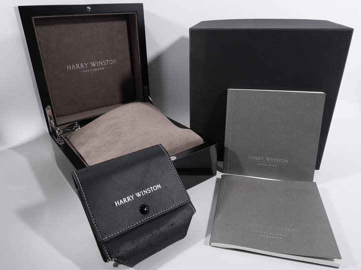 ハリーウィンストン オーシャンダイバー クロノグラフ Ref.410MCA44RZCA グレー文字盤 中古 4nf36ewj