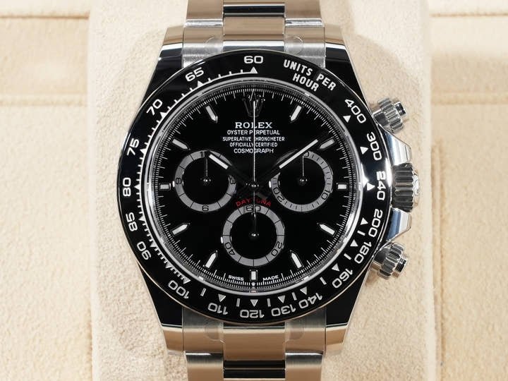 ロレックス デイトナ Ref.126500LN ステンレススチール ブラック文字盤