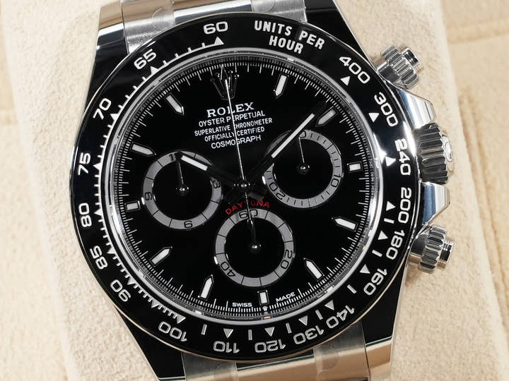 ロレックス デイトナ Ref.126500LN ステンレススチール ブラック文字盤