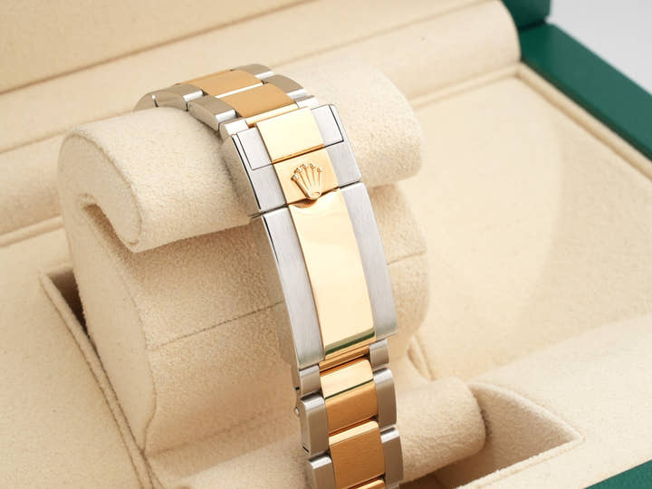 ロレックス デイトナ Ref.126503G ステンレススチール/イエローゴールド ブラックxゴールデンx8Pダイヤ文字盤