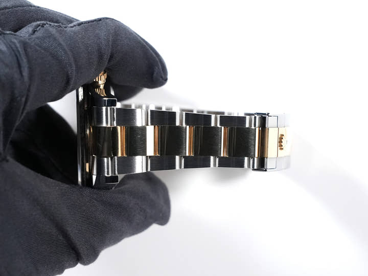 ロレックス デイトナ Ref.126503G ステンレススチール/イエローゴールド ブラックxゴールデンx8Pダイヤ文字盤