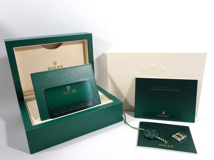 ロレックス デイトナ Ref.126503G ステンレススチール/イエローゴールド ブラックxゴールデンx8Pダイヤ文字盤