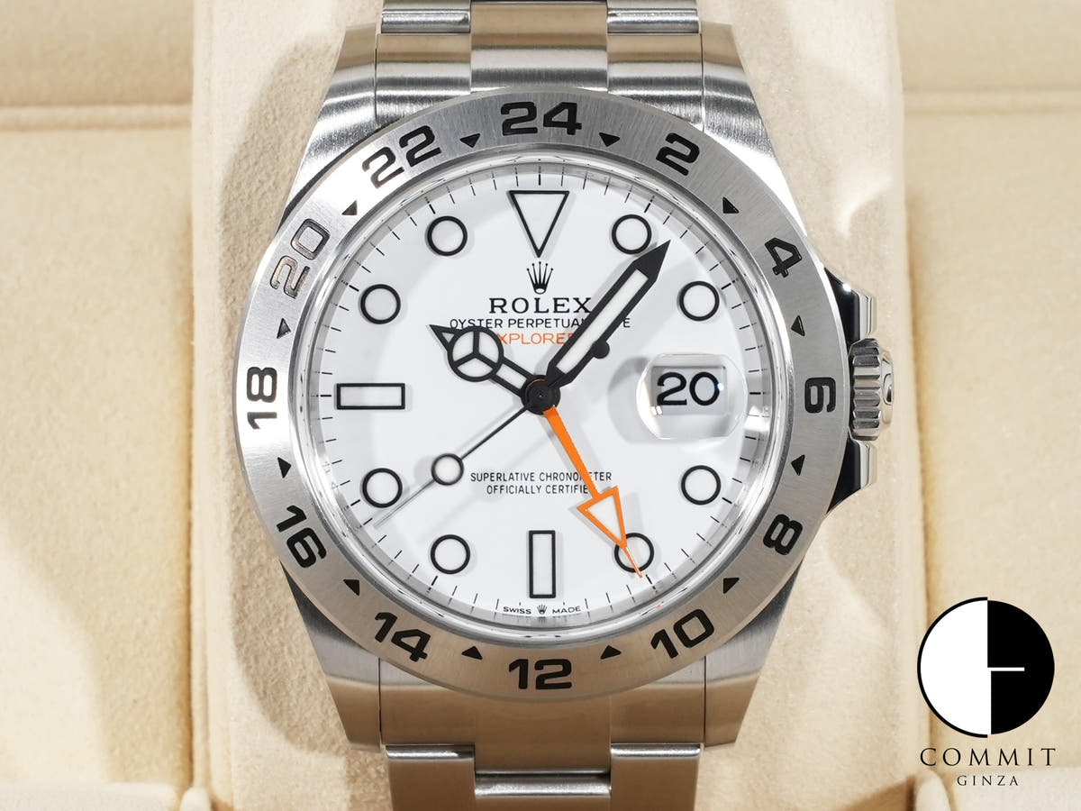 Rolex Explorer II Ref. 226570 Stainless Steel White Dial