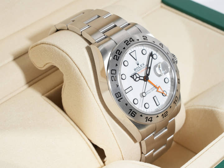 Rolex Explorer II Ref. 226570 Stainless Steel White Dial