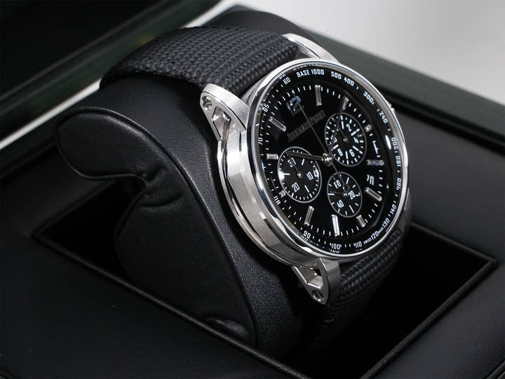 オーデマピゲ CODE 11.59 バイ オーデマ ピゲ クロノグラフ Ref.26393BC.OO.A002KB.02 ホワイトゴールド オニキス文字盤