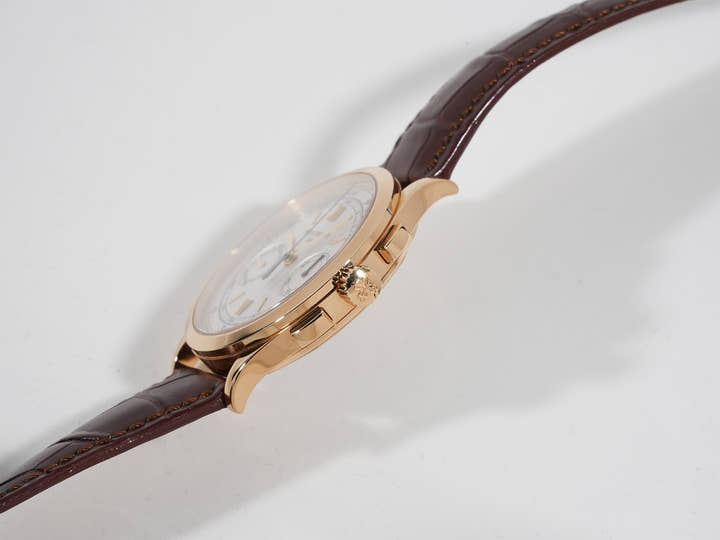 パテックフィリップ クロノグラフ Ref.5170J-001 イエローゴールド シルバー文字盤 美中古 opch9y9u