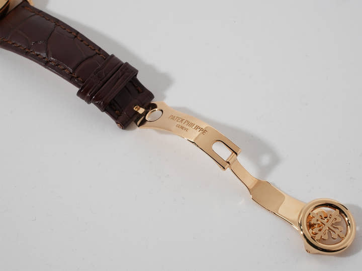 パテックフィリップ クロノグラフ Ref.5170J-001 イエローゴールド シルバー文字盤 美中古 opch9y9u