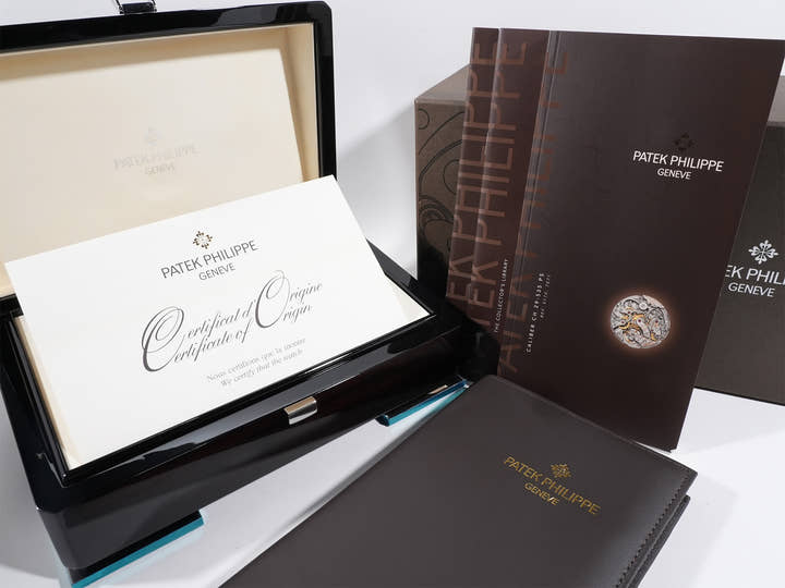 パテックフィリップ クロノグラフ Ref.5170J-001 イエローゴールド シルバー文字盤 美中古 opch9y9u